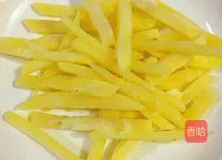 Illustration of how to make French fries 5