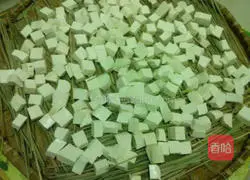 Illustration of how to make moldy tofu 3