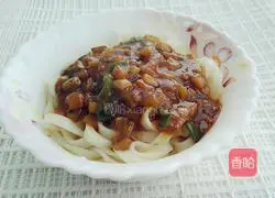 Illustration of how to make eggplant braised noodles 5