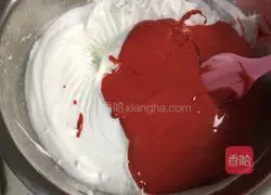 Red velvet cream cake roll recipe 12