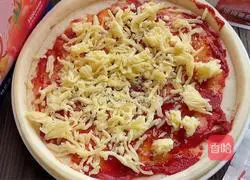 Super Brushed Sausage Pizza Recipe Illustration 5