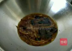 Illustration of how to make tofu brain 4