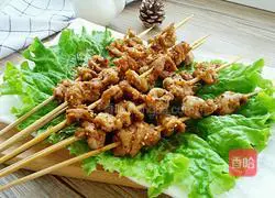 Illustration of how to make grilled mutton skewers 12