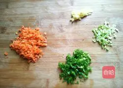 Illustration of how to make glutinous rice with assorted rice balls 2