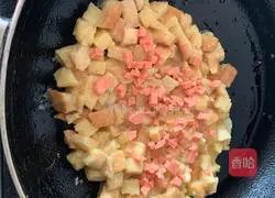 Illustration of how to make bread pizza 6