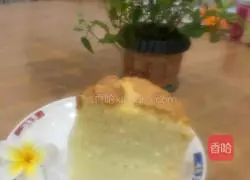 Illustration of how to make chiffon cake 21