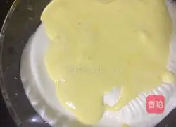 Illustration of how to make clear water cup cake 11