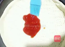 Illustration of how to make delicious pizza with fillings 14