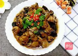 Illustration of braised chicken legs 10