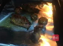 Orange Orleans Roast Duck Breast Illustration of how to make mushrooms and asparagus 8