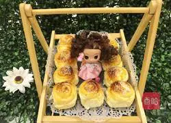 Illustration of how to make coconut buns 18