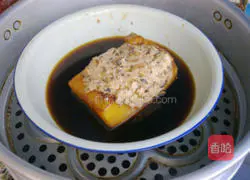 Illustrated recipe for vegetarian Dongpo pork 15