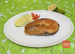 Illustration of how to make pan-fried salmon 6