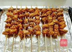 Illustration of how to make grilled mutton skewers 8