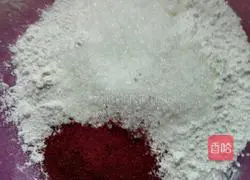 Illustration of how to make Hakka colorful hair cakes 2