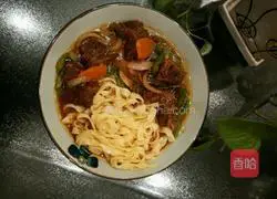 Braised Beef Noodles (Fresh Stir-fried Version) Recipe Illustration 9