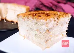 Illustration of how to make seaweed, sesame and meat floss cake 21