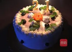 Chocolate blueberry cake recipe 12