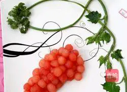 Illustration of how to make sweet and sour winter melon balls 5