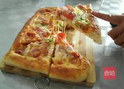 Illustration of how to make homemade pizza 8