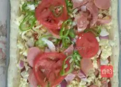 Illustration of how to make homemade pizza 5