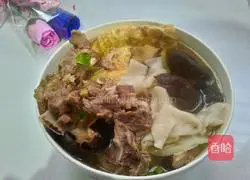 How to make pork ribs and shaved noodles Illustration 9