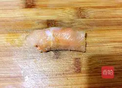 Illustration of how to make vegetable chicken rolls 11