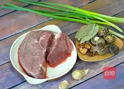 Illustration of braised beef 1