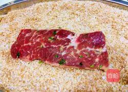 Illustration of how to make fried steak 4