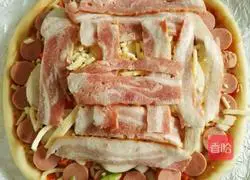Bacon and ham pizza recipe 11