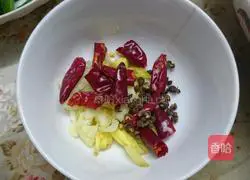 Illustration of how to make dried chives and tofu 3