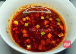Illustration of how to make spicy and sour noodles 5