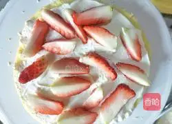 Cream strawberry cake recipe 16