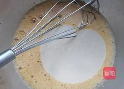 Illustration of making multigrain nut shell cake 9