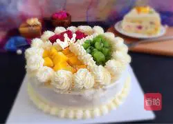 Illustration of how to make cream cake 16