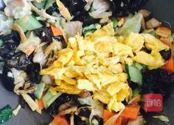 Wood Illustration of how to make beard meat 8