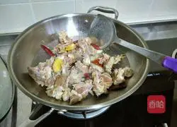 Sauce Illustration of how to cook mutton 4