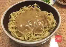 Illustration of hot dry noodles 7