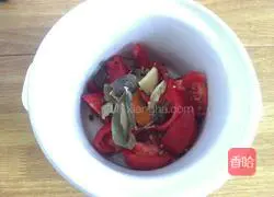 Illustration of tomato beef stew 8