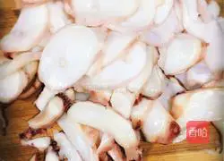 Curry Squid Recipe Illustration 3