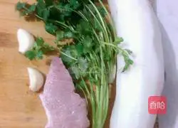 Exclusive illustration of how to make radish balls 1