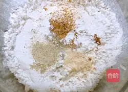 Illustration of how to make egg and vegetable pancakes 2