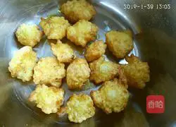 Illustration of how to make fried radish balls 10