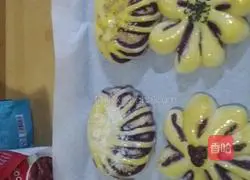 Purple sweet potato fancy bread recipe 14