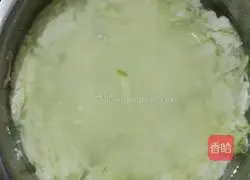Illustration of how to make kidney bean curd 9