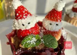 How to make Lucky Bag Snowman Cake 7