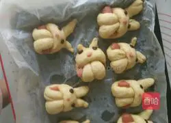 Illustration of how to make rabbit bread 6