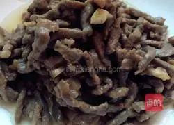 Stir-fried shredded beef Illustration of how to do it 6