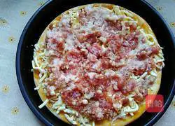 Illustration of grilled pizza 7