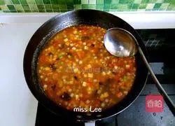 Illustration of how to make homemade noodles 12